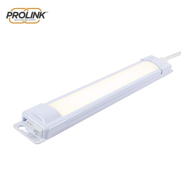 PROLINK EZ Link Linkable Plug-in 12 in. LED White Under Cabinet Light