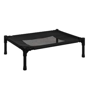 Elevated Dog Bed 24.5 in. x 18.5 in. Portable Pet Bed with Non-Slip Feet Indoor/Outdoor Dog Cot or Puppy Bed