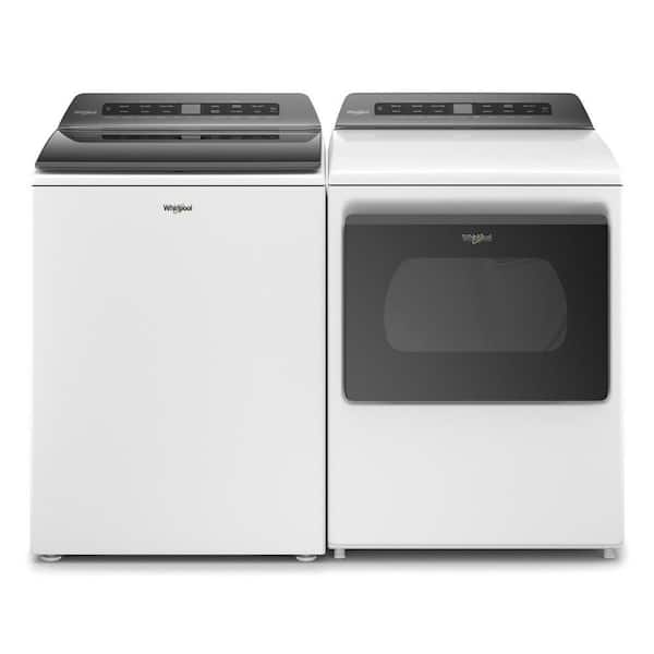 Whirlpool WTW5100VQ 27 Inch Top-Load Washer with 3.2 cu. ft. Capacity, 10  Wash Cycles, 3 Temperature Options, 3 Water Levels and Dual Action Agitator