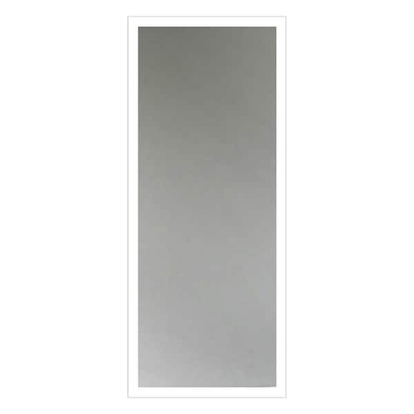 Fresca Angelo 30 in. W x 71 in. H Rectangular Frameless LED Light and