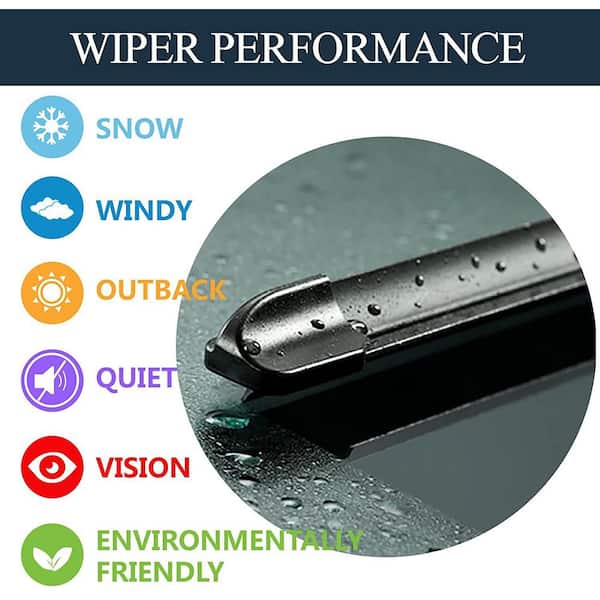 2010 Dodge Caravan Wiper Blade Sizenull