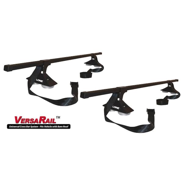 MALONE VersaRail 50 in. 135 lbs. Capacity Bare Roof Cross Rail System Roof Rack