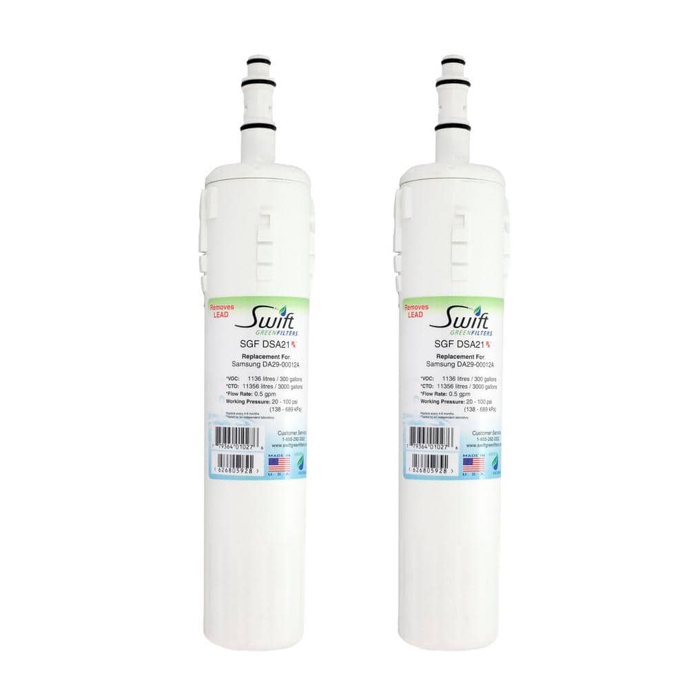 Swift Green Filters Replacement Water Filter for Samsung DA29-00012A (2 ...