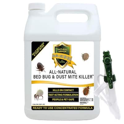 128 oz. All-Natural Bed Bug and Dust Mite Killer with Trigger Sprayer