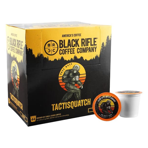 Unbranded Tactisquatch K Cups Pods, Dark Roast, 44 Ct