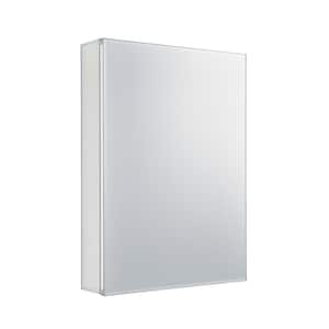 Helai 20 in. W x 28 in. H Rectangular Recessed or Surface Medicine Cabinet with Mirror