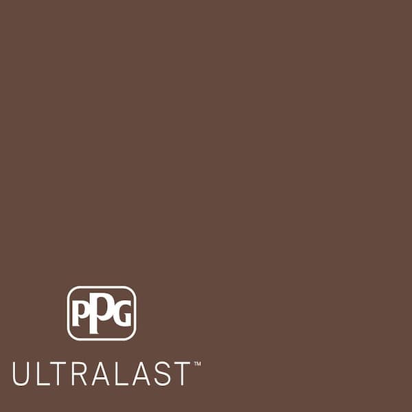 PPG UltraLast 1 qt. #PPG1073-7 Interior Fudge Matte - Paint Home and Depot PPG1073-7U-04F The Primer
