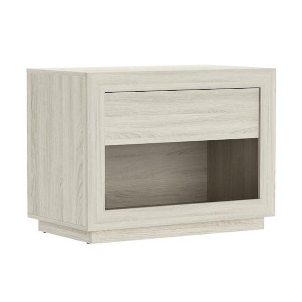 Manhattan Comfort Soren Contemporary Whitewashed Oak 1-Drawer 32