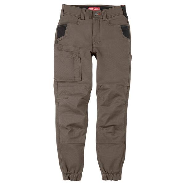 Milwaukee Women's Size 12 Brown GRIDIRION Double Knee Jogger Work