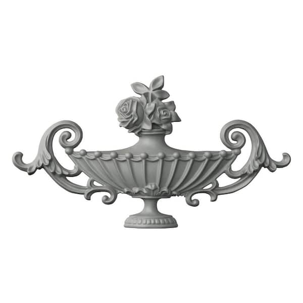 Ekena Millwork 1.63 in. x 17.5 in. x 9 in. Polyurethane Applique and Onlay Moulding