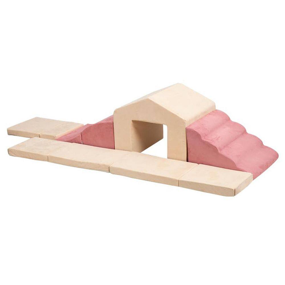 Foam Climbing Toys, 6PCS Climb and Crawl Activity Playset, Soft Crawling Blocks Indoor with Slide Stairs and Ramp price history on PriceWatchPro