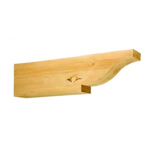 5-1/2 in. x 39 in. x 10 in. Polyurethane Timber Corbel