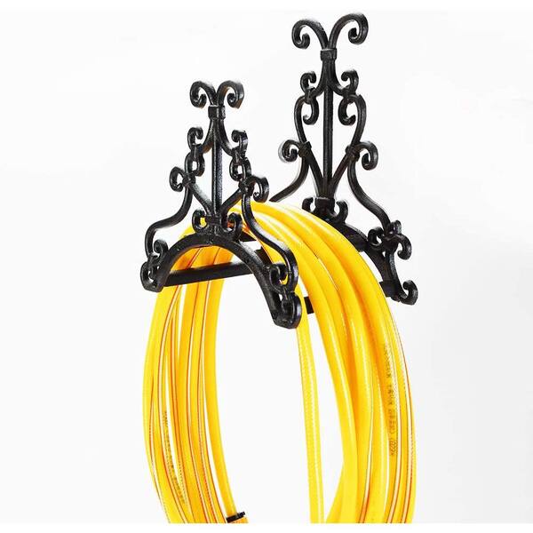 thumbnail image 2 of Sungmor Cast Iron Butterfly Hose Holder – Wall-Mounted Garden Decor 2 of 6