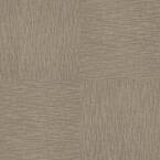 Dynamic Brown Residential 9 in. x 36 Peel and Stick Carpet Tile (12 Tiles/Case) 27 sq. ft.