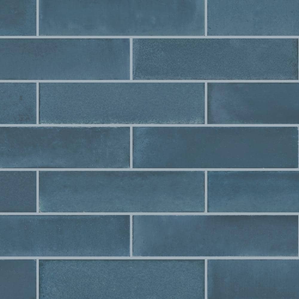 Scrapbook Keepsake Blue 2 in.x 8 in. Glazed Porcelain Floor and Wall Tile (4.68 .sq. ft./case) price history on PriceWatchPro