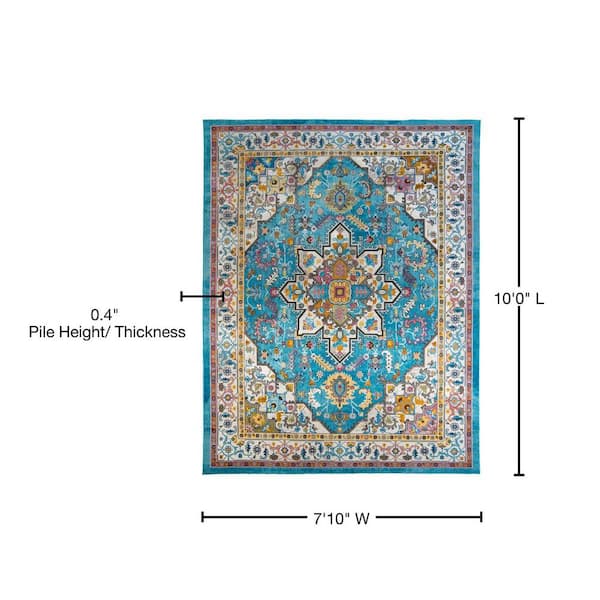 Stay-Put Rugs-1'9x2'10-Blue 