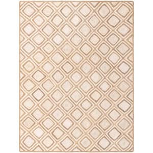 Braided Jute Bengal Natural 9 ft. x 12 ft. 2 in. Area Rug