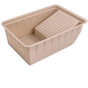 Curtis Wagner Plastics Roller Paint Tray 6 (5-Pack) - (Dimensions: 9 x 12)  Heavy Duty Plastic Disposable & Reusable Paint Tray Liner for Your Rollers