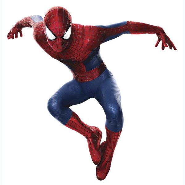 RoomMates 5 in. x 19 in. The Amazing Spider Man 2 Peel and Stick Giant Wall Decal