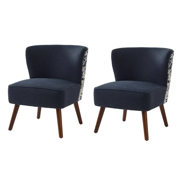 Navy blue cocktail chair discount