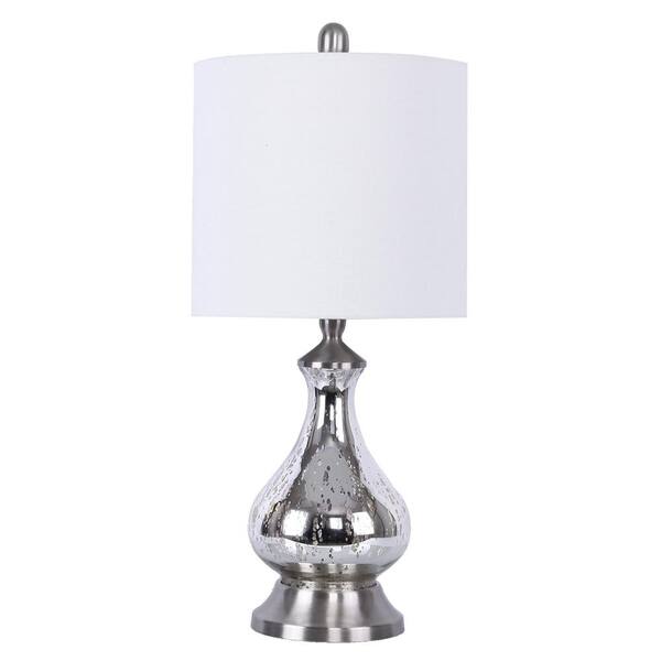 Acid Mirror Glass Table Lamp, Mirror Glass Table Lamp