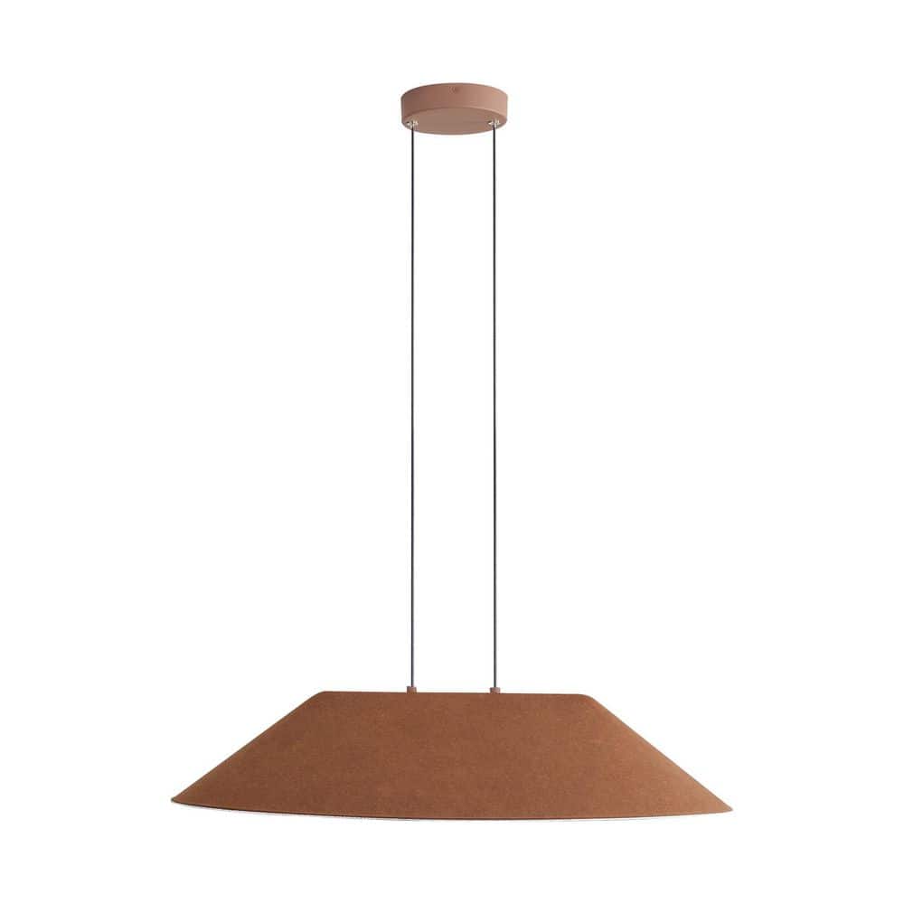 Faroe 12-Watt 1 Light Coffee/Black Integrated LED Pendant Light with Coffee/Black Shade price history on PriceWatchPro