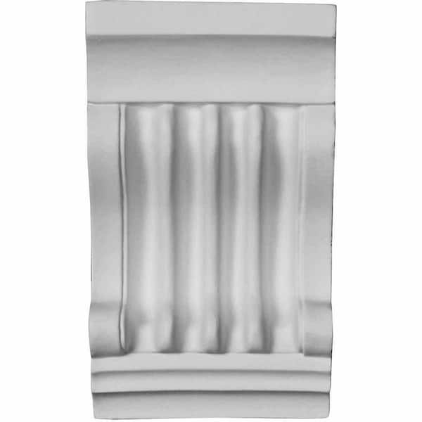 Ekena Millwork Chesterfield Corbel – 6 1/8" X 4 5/8" X 9 1/2", Primed Urethane, Indoor/Outdoor