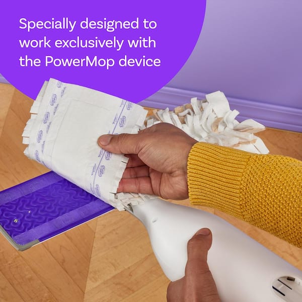 30 Count Disposable Mop Pad Refills, Compatible With Swiffer