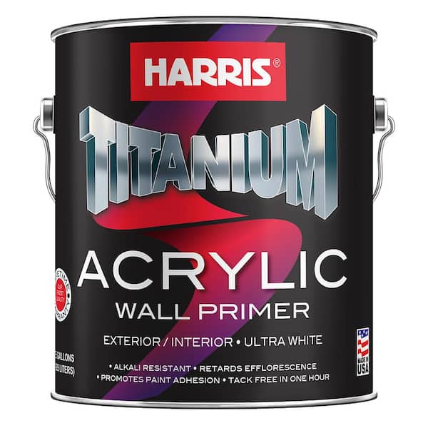 Harris Titanium 1 gal. Acrylic Ultra-White Wall Primer