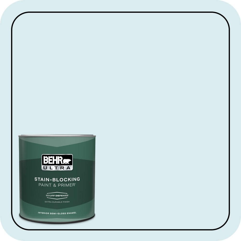 1 qt. #550C-1 Airy Extra Durable Semi-Gloss Enamel Interior Paint & Primer price history on PriceWatchPro