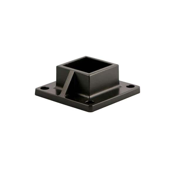 Black Aluminum Fence Deck Mount