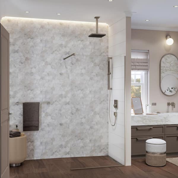 Hansgrohe Pulsify E Showerarm, Brushed Nickel 24339821 - The Home 