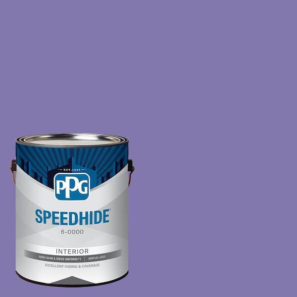 SPEEDHIDE 1 gal. PPG1247-6 Purple Rhapsody Ultra Flat Interior Paint