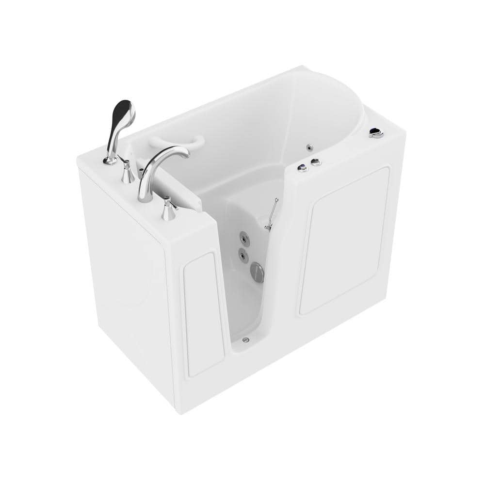 Universal Tubs HD Series 46 in. Left Drain Quick Fill Walk-In Whirlpool ...