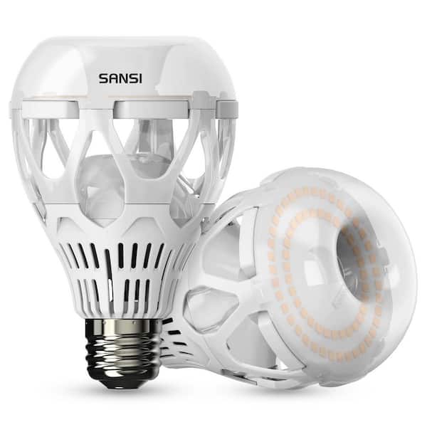 200-Watt Equivalent 3000K A21 Non-Dimmable 3000 Lumen E26 LED Light Bulb for Home Office (2-Pack)
