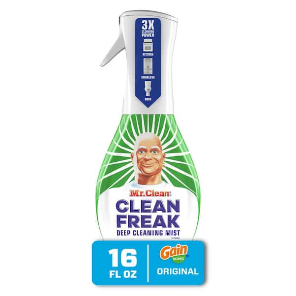 2) Mr. Clean Clean Freak Gain Scent Deep Cleaning Mist Refill, 16