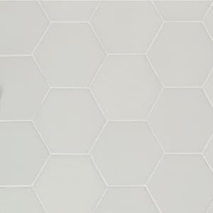 Appaloosa Bone Hexagon 7 in. x 8 in. Porcelain Floor and Wall Tile (10.76 sq. ft./Case)