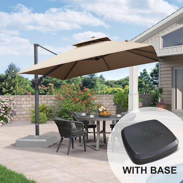 4-piece cantilever offset patio umbrella stand ELM 10