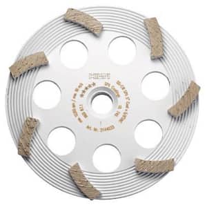 5 in. 7 Segment Diamond Cup Grinding Wheel for Coating Removal
