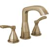 Delta Stryke 8 in. Widespread 2-Handle Bathroom Faucet in Champagne Bronze  357766-CZMPU-DST - The Home Depot