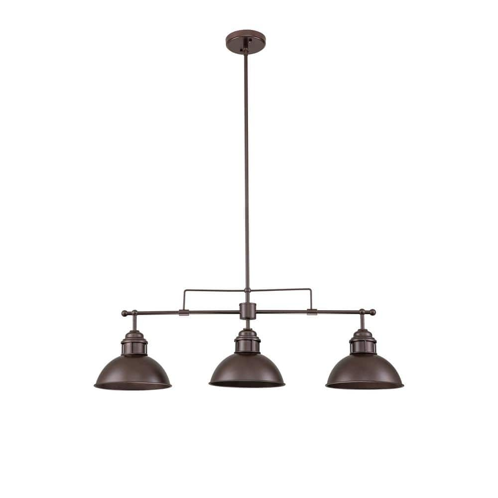 Rennnsan Yuna 3-Light Dome Kitchen Island Pendant Light PL8101-40138 ...