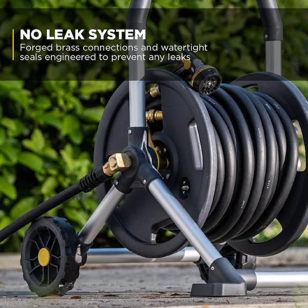 175 ft. Aluminum Zero Rust Mobile Hose Reel