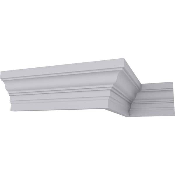 5-1/8 in. x 7-7/8 in. x 94-1/2 in. Polyurethane Standard Crown Moulding