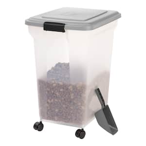 67 Qt. Airtight Pet Food Container in Grey