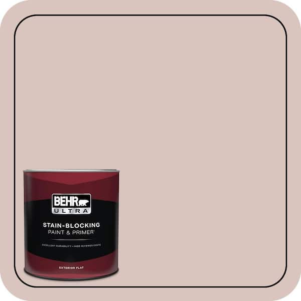 BEHR ULTRA 1 qt. #MQ3-05 Bella Mia Flat Exterior Paint & Primer