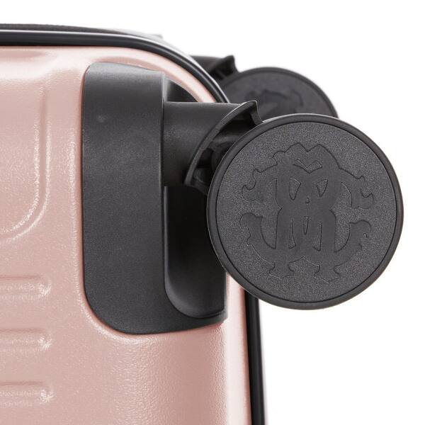 J&V TEXTILES Roberto Cavalli Luxury 3-Piece Pink Expandable Hard