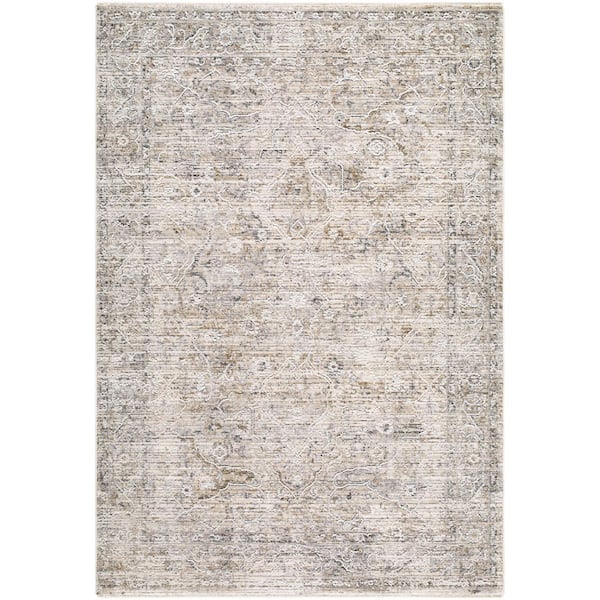 Seclusion SCN-2304 5 ft. x 7 ft. Beige Machine Woven Area Rug