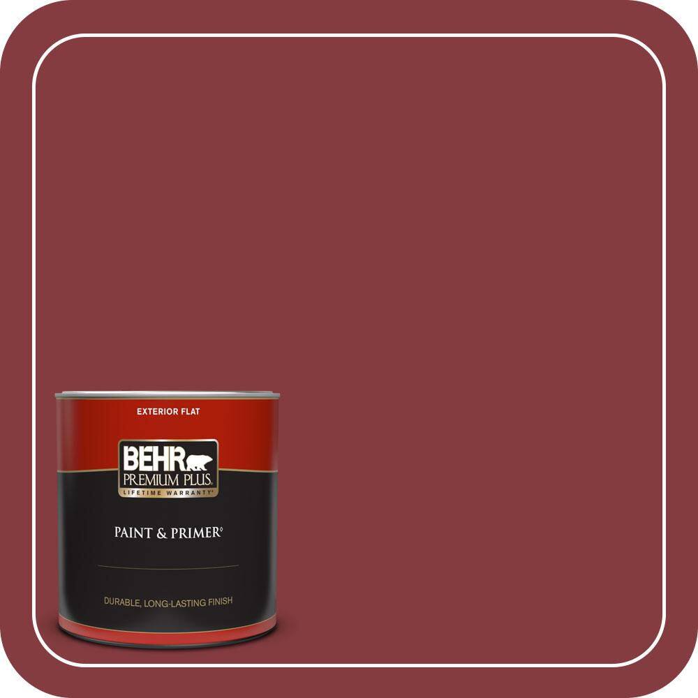 1 qt. #M140-7 Dark Crimson Flat Exterior Paint & Primer price history on PriceWatchPro