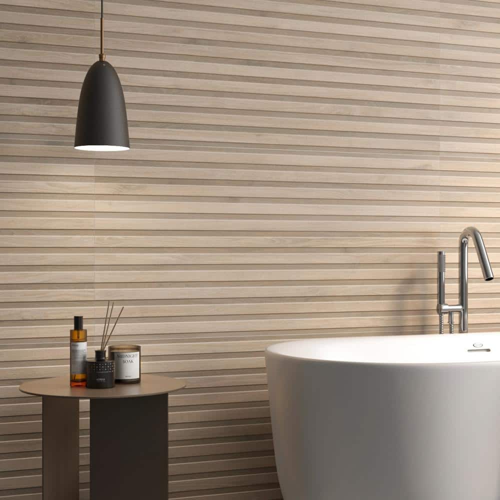Almond Brown Large Format Matte Porcelain Tile