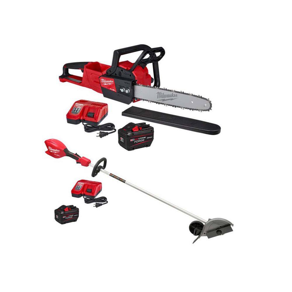 M18 FUEL 16 in. 18V Lithium-Ion Brushless Battery Chainsaw Kit with 12.0 Ah Battery and M18 Rapid Charger, M18 Edger price history on PriceWatchPro
